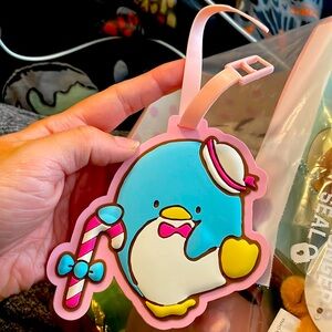 Tuxedo Sam luggage tag